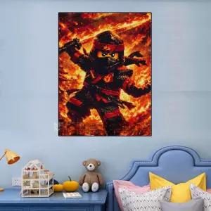 닌자고 보석십자수 수공예 DIY 비즈 만들기 장식 캔버스 어린이 캐릭터 제작