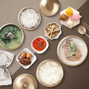 유기그릇 방짜 놋그릇 반상기세트 예단 궁중놋쇠 고급 놋쇠그릇