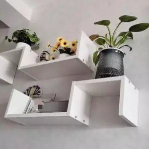 [JED] 인테리어 DIY 감각적인 벽걸이 선반 깔끔한 진열대