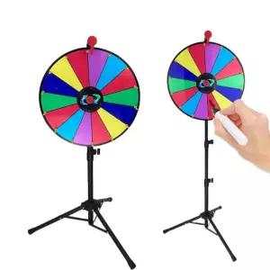 축제 추첨기 돌림판 이벤트 룰렛 파티 게임 회전 뽑기 랜덤휠 삼각대