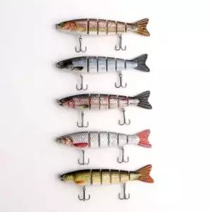 히트피싱 6단 관절 루어 5p세트 낚시 미끼