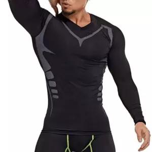 기능성 남성 스포츠 긴팔 이너웨어 운동복