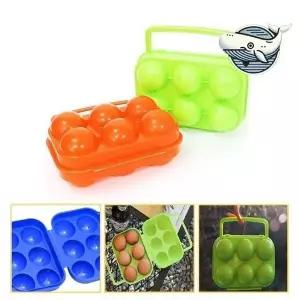 [하프클럽/브이와이]휴대용 계란 케이스 계란정리함 일회용 6구