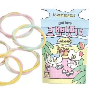 모기방지 팔찌 실리콘 밴드 파스텔 컬러 어린이 성인 겸용 야외활동 여름철 필수