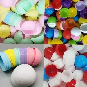 행사용 추첨공 불투명 컬러볼 이벤트 경품뽑기 캡슐용기 파티 게임도구