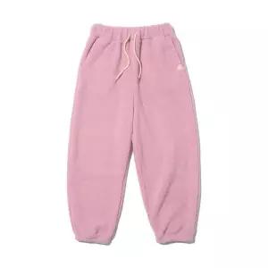 [로아드로아]코지베어 뽀글이 플리스 조거 팬츠 (핑크)