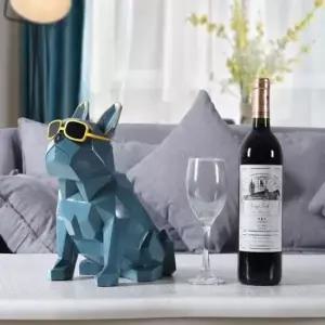 인테리어소품 실용적인 포인트 인테리어 소품 프렌치불독 와인랙