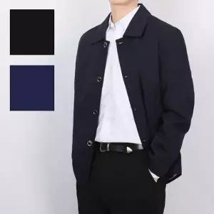 [모로엠] 남성 트렌치 하프코트 간절기 점퍼 ON-JUA-QWFN0XI1_24830765