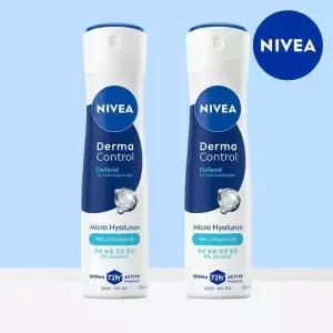 니베아 데오드란트 더마컨트롤 디펜드 스프레이 150ml 2개