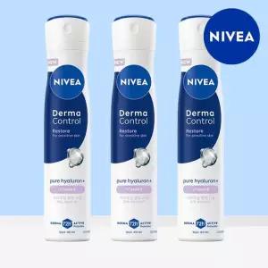 니베아 데오드란트 더마 컨트롤 리스토어 스프레이 200ml 3개