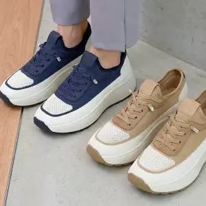 슈즈 메쉬 키높이 여성여자 슬립온 운동화 스니커즈 5cm sms-2006