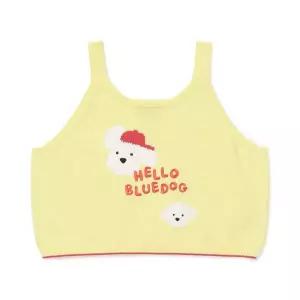 [블루독베이비](신세계 사우스시티)YE) 헬로 도기 니트베스트 (46114-220-01)