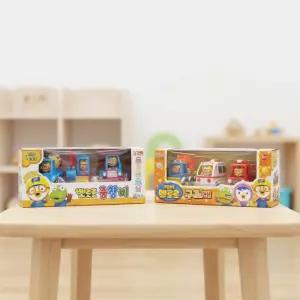 뽀로로 미니카 구조대 중장비 피규어 자동차 풀백카 출동 건설 역할놀이 장난감 (3P)