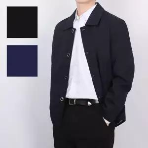 [모로엠]남성 트렌치 하프코트 간절기 점퍼 ON JUA QWFN0XI1_P420295608