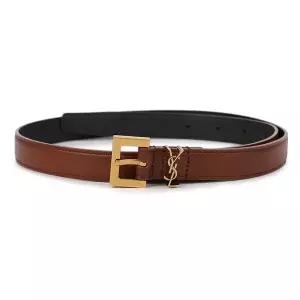 [생로랑] CASSANDRE 슬림 벨트 554465-AAFOC-2955