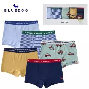 [블루독]자동차5종사각팬티MU(26910-510-04)아동 초딩 언더웨어_s