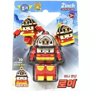 나은상점 로보카폴리 2인치 미니변신 로이 유아 로봇 장난감
