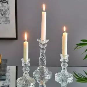 [골드스마일]캔들 양초홀더 캔들홀더 이거찜 크리스탈 촛대 유리촛