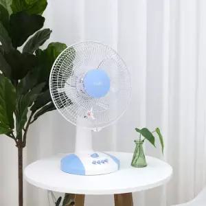 [컴팩트한 크기로 부담없이] 레이나 12인치 탁상형 미니선풍기 RF-2012 / 좌우회저 3단조절