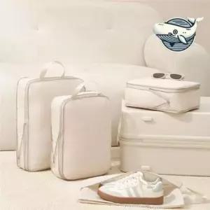 [생활] 가방 정리 수납 압축 캐리어용 파우치 이불 여행용 다용도 압축팩