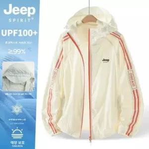 JEEP 여름 후드집업 점퍼 윈드자켓 자외선차단 등산복