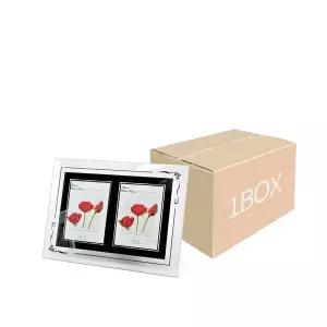 깔끔한 품질 국산 크리스탈 2단액자(2R+2R) 1박스(64개) 유리액자