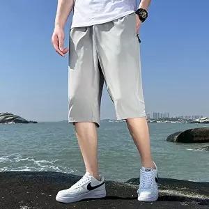 [모로엠]남성 밴딩 트레이닝 7부 반바지 ON-PTH-QWFN16YO