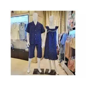 [비너스] VGNS210VPAS210M 커플 면레이온 잠옷세트 여원피스_P420336482