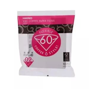 하리오 화이트 1~4인용 여과지 100매 X2개 종이필터