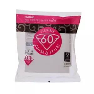 하리오 화이트 1~6인용 여과지 100매 X2개 종이필터