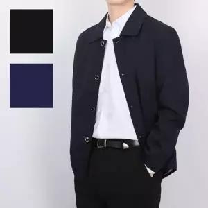 남성 트렌치 하프코트 간절기 점퍼 ON-JUA-QWFN0XI1