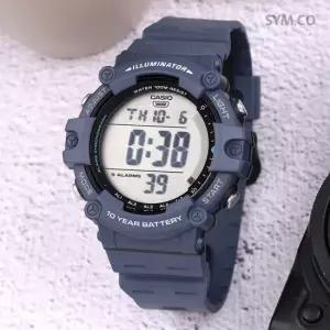 카시오 AE-1500WH-2A 군인 전자 아웃도어 방수 남자 우레탄 시계 d3