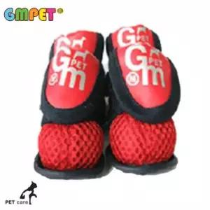 [반려] S 레드 애견신발 에어매쉬 지엠펫