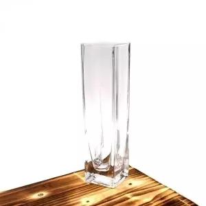 유리 화병 수반 긴사각 5x5x20cm