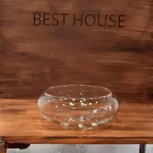 유리화분 화병 어항 수반 16x8cm