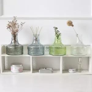 인테리어 빈티지한 분위기 유리 화병 테이블 장식소품