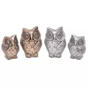 인테리어 주석 부엉이 인형 거실 테이블 장식 소품