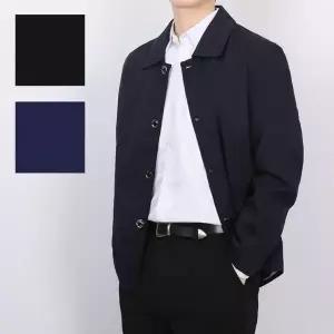 [모로엠] 남성 트렌치 하프코트 간절기 점퍼 ON-JUA-QWFN0XI1