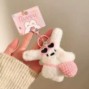 바니바니 깜찍 토끼 썬글라스 가방 키링