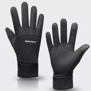 아웃도어 방한 기모 방수 스포츠 터치 장갑 1+1