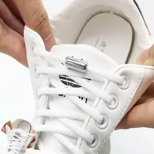 매듭없는 원터치 자석 신발끈 운동화끈 정리 클립 운동화끈