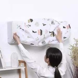 듀얼 스탠드에어컨커버 스판 에어컨 벽걸이에어컨커버