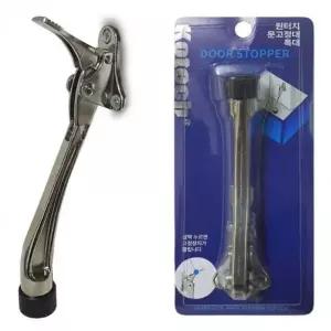 원터치 고급아연합금 특대 도어락 말발굽 도어스토퍼