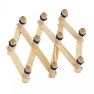 [JED] 논슬립 행거 옷걸이 자바라 원목