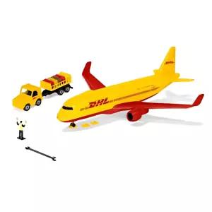4세남아 피규어 트럭세트 노란색 화물비행기 집콕놀이 모형기체 아동완구