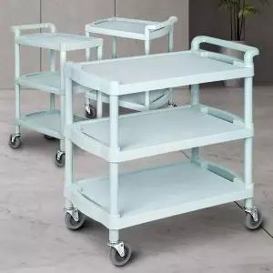 [에이치플러스몰]W 서빙카트 주방트롤리 업송용식당 이동식웨건 서빙카 드레싱카