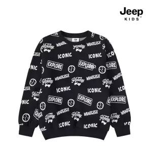 [백화점상품] 지프 키즈 맨투맨 주니어의류 자카드 시리즈 유니크한 스타일