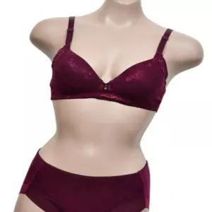 돈에이치 자가드 A컵 브라팬티세트 언더웨어 고등학생 인견