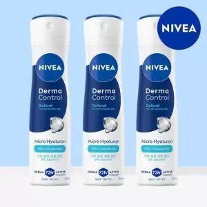 데오드란트 더마컨트롤 디펜드 스프레이 150ml 3개