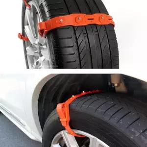 자동차용품 초합금 스파이크 간편 장착 우레탄 스노우 체인